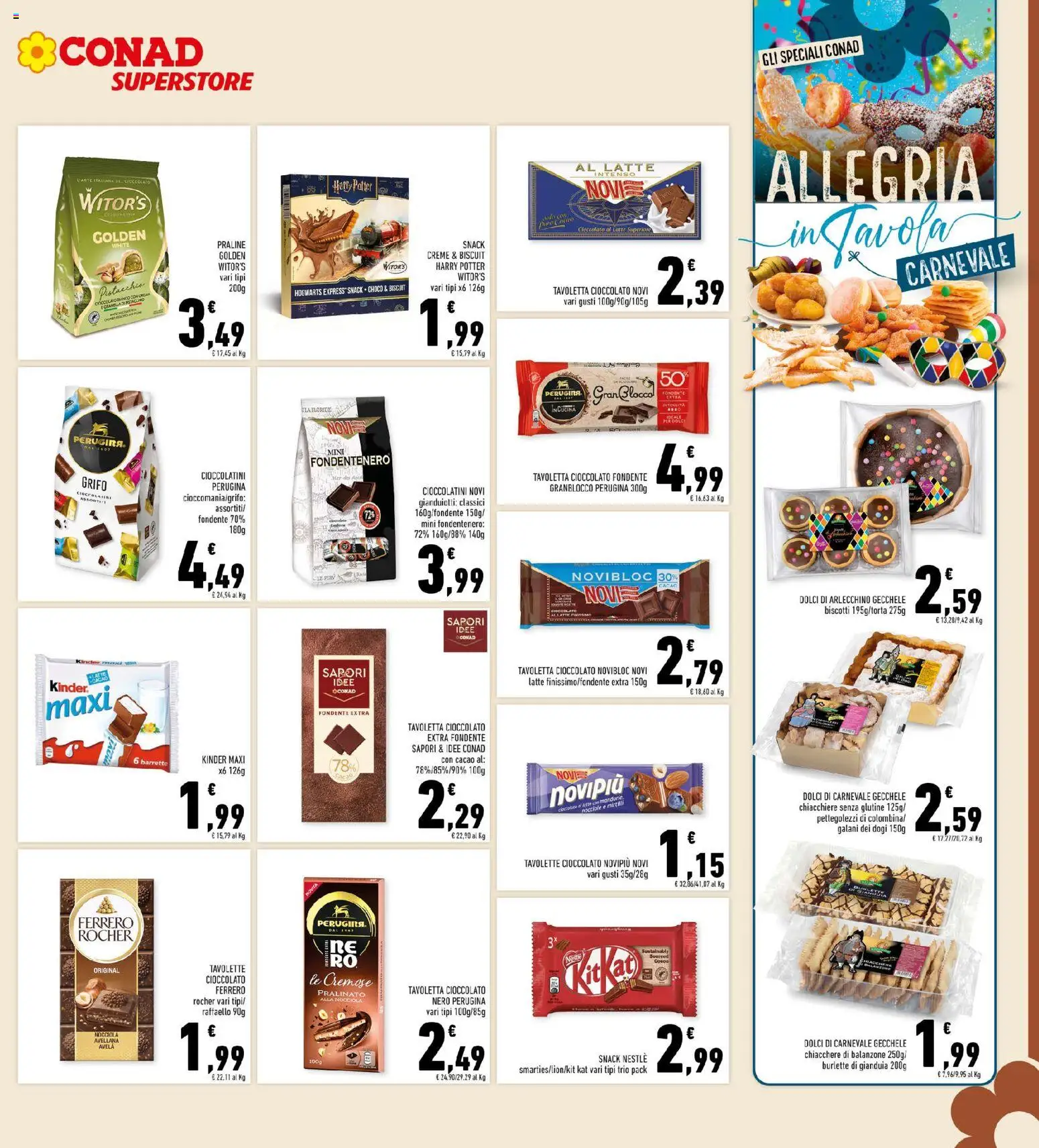 Volantino Conad del 11.02.2026 | Pagina: 13