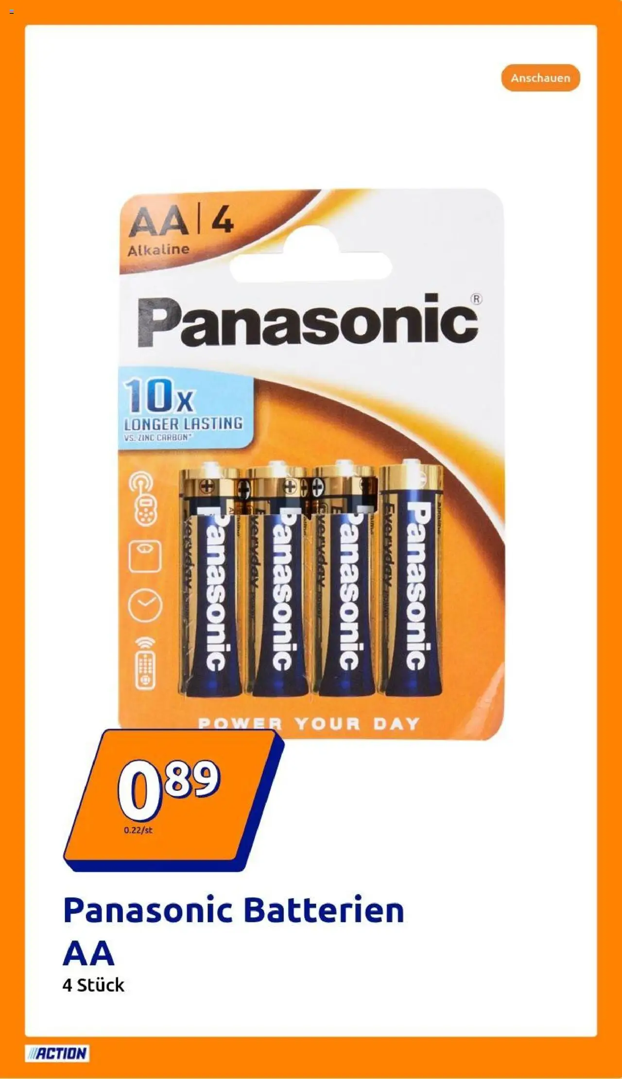 Action Prospekt - gültig ab dem 27.08.2025 | Seite: 3 | Produkte: Panasonic, Batterien