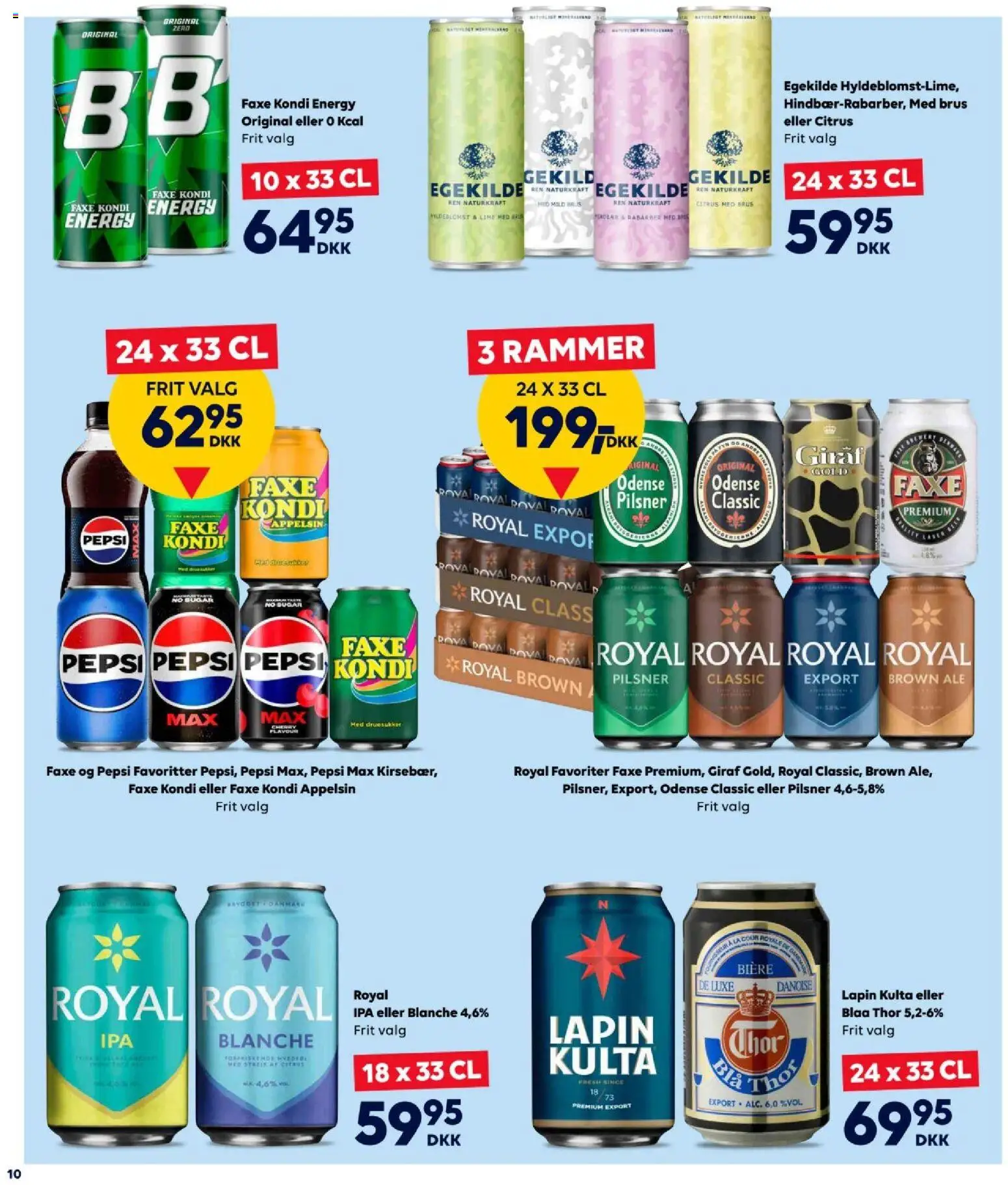 Bordershop tilbudsavis – gyldig fra 31.12.2025 | Side: 10 | Produkter: Rammer, Lime, Faxe Kondi, Cherry