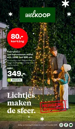 Welkoop - Folder - Voorbeeld van een folder van Welkoop, geldig van 20.10.2025