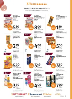K-Market-mainoslehti voimassa 25.03.2026 alkaen | Sivu: 73 | Tuotteet: Majoneesi, Paprika, Juusto, Pepsi