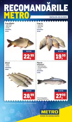 Ofertele Metro valabile de la 20.10.2025