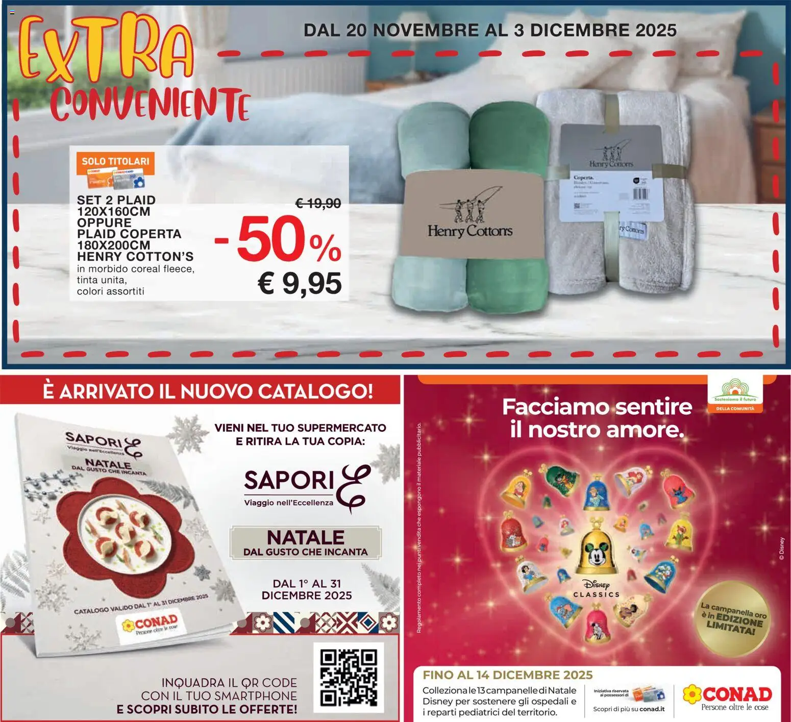 Volantino Conad del 20.11.2025 | Pagina: 26 | Prodotti: Plaid, Smartphone, Coperta