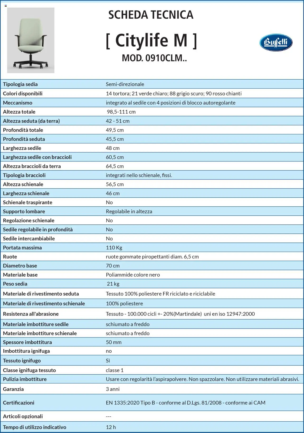 Volantino Buffetti del 28.06.2025 | Pagina: 6 | Prodotti: Braccioli, Sedia, Terra
