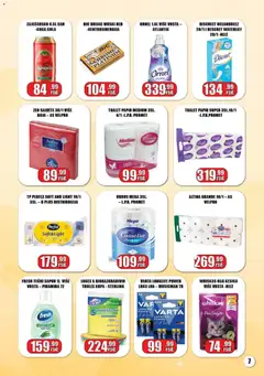 Gala MARKET katalog  - pregled Gala MARKET kataloga - važi od 05.03.2026 | Strana: 7 | Proizvode: Coca Cola, Salvete, Ubrus, Whiskas