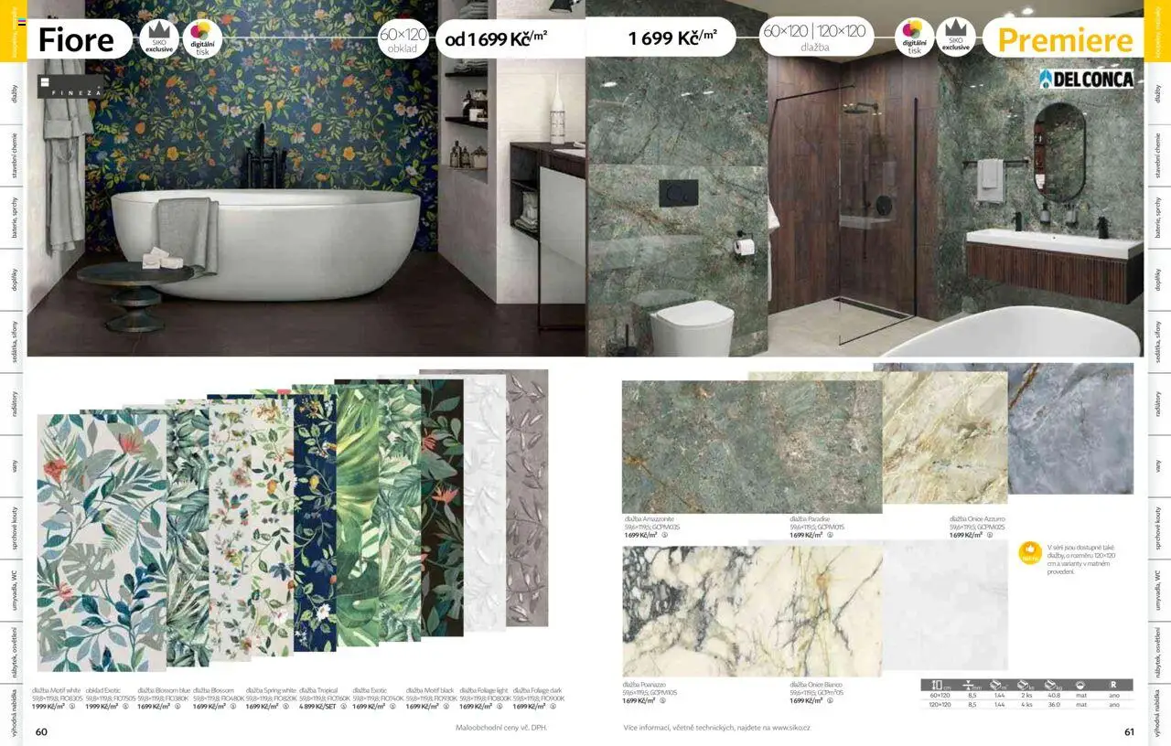 Siko koupelny katalog Koupelny 2025/2026 od 14.10.2025 | Strana: 31 | Produkty: Dlažba, Wc