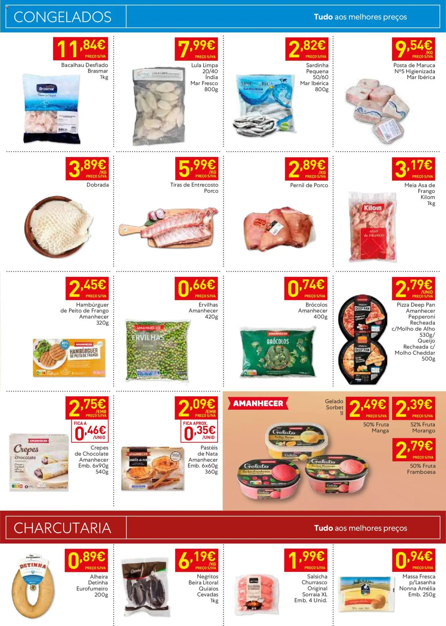 Recheio -  Madeira │ válido de 06.01.2026 | Página: 9 | Produtos: Hambúrguer, Salsicha, Gelado, Cheddar