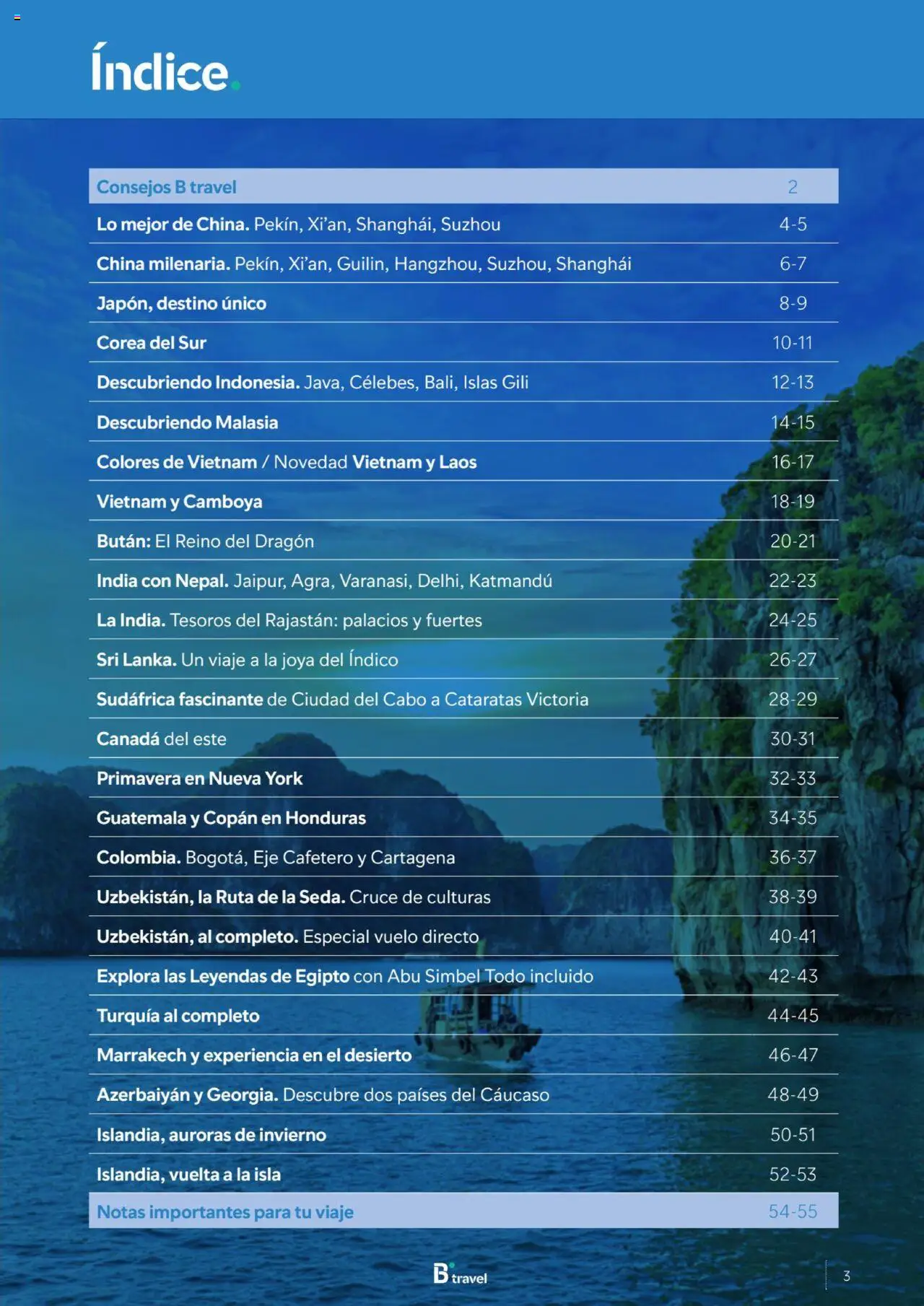 B the travel brand Viajeros Expertos Internacional 2026 │ válido desde el 03.10.2025 | Página: 3