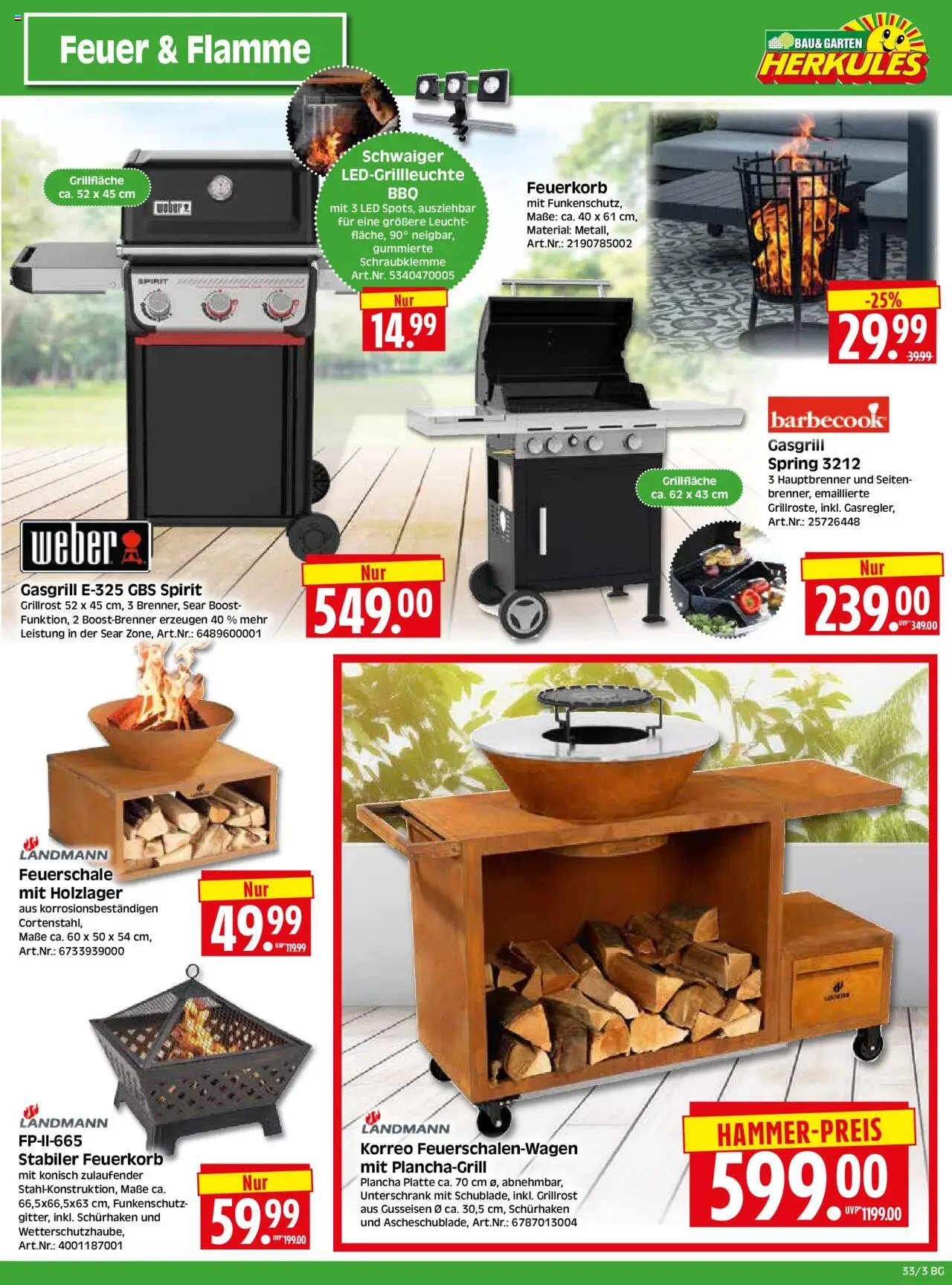 HERKULES - Bau & Garten - gültig ab dem 11.08.2025 | Seite: 3 | Produkte: Unterschrank
