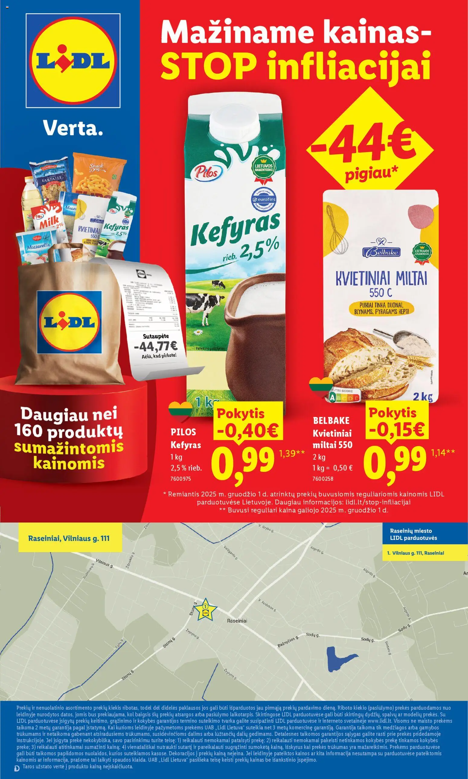 LIDL akcijos nuo 06.04.2026 | Puslapis: 4 | Prekių: Miltai