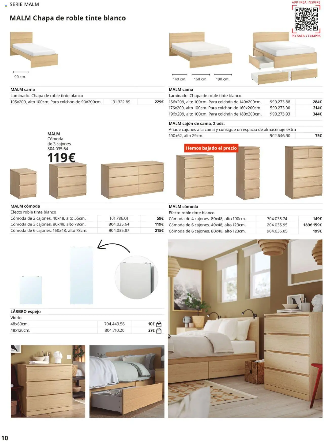 Catálogo IKEA Muebles para el dormitorio │ válido desde el 01.09.2025 | Página: 10 | Productos: Almacenaje, Caja