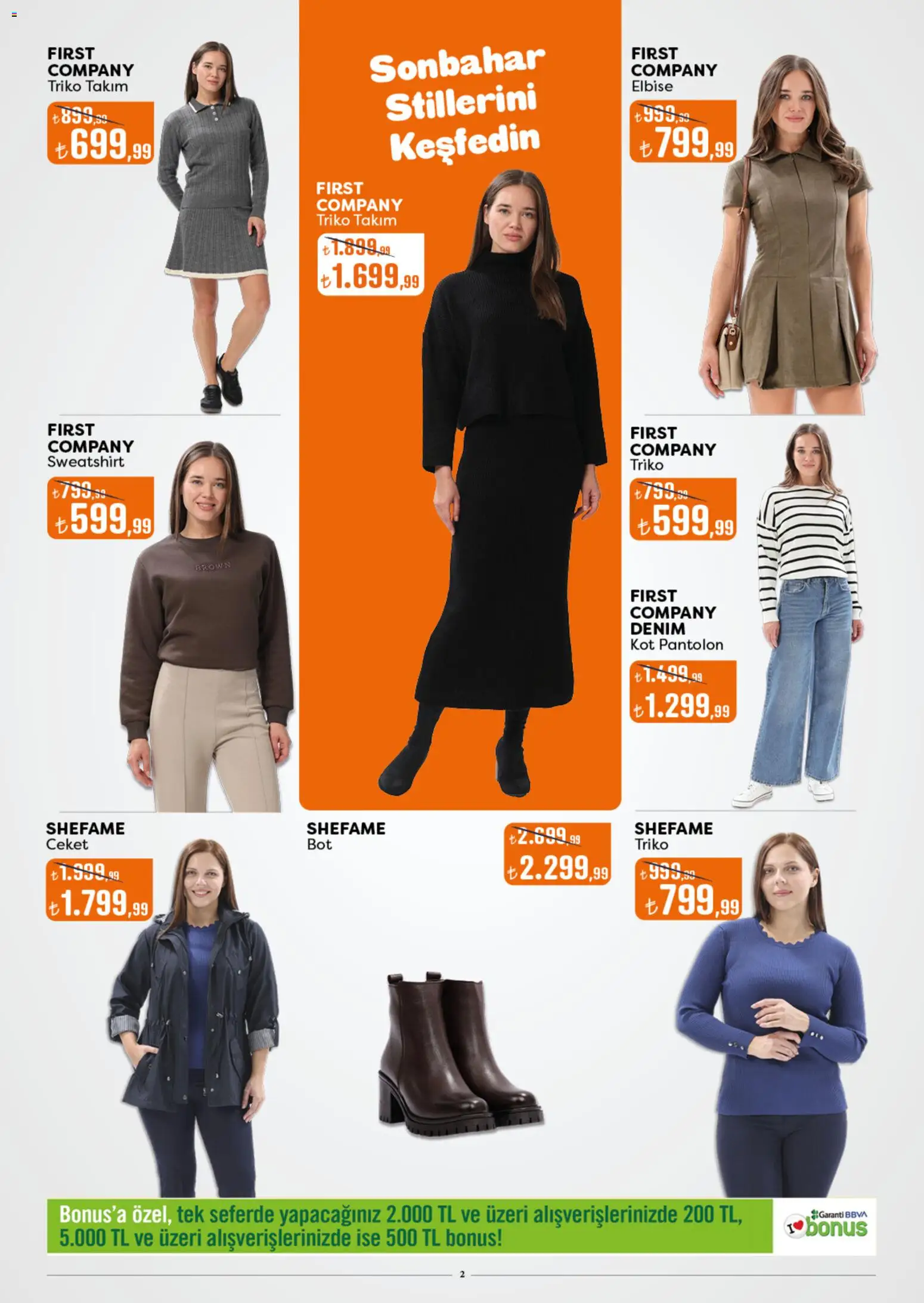 Özdilek Katalog - 22.10.2025 tarihinden itibaren geçerlidir | Sayfa: 2 | Ürünler: Ceket, Pantolon, Takım elbise, Kot pantolon