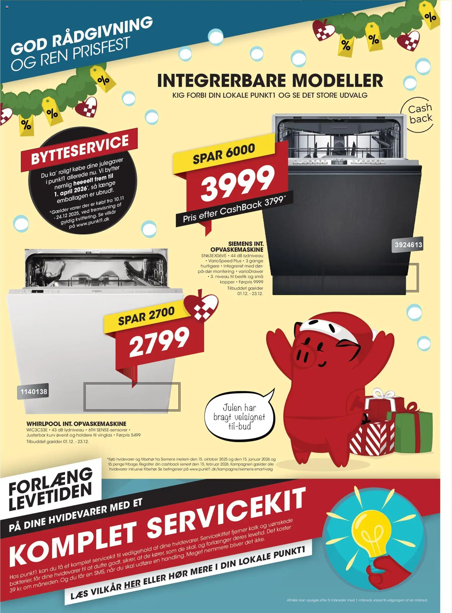 Punkt1 tilbudsavis – gyldig fra 01.12.2025 | Side: 11 | Produkter: Kurv, Søm, Opvaskemaskine