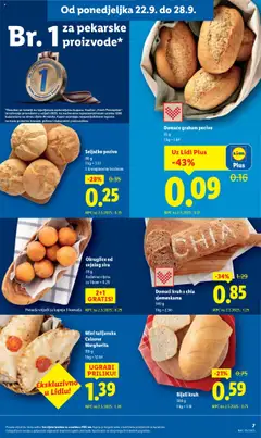 Lidl katalog | vrijedi od 22.09.2025 | Stranica: 7
