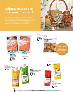 Vista previa Catálogo IKEA Family Mallorca válido desde el 01.01.2026 | Página: 33 | Productos: Pan, Té, Salmón ahumado