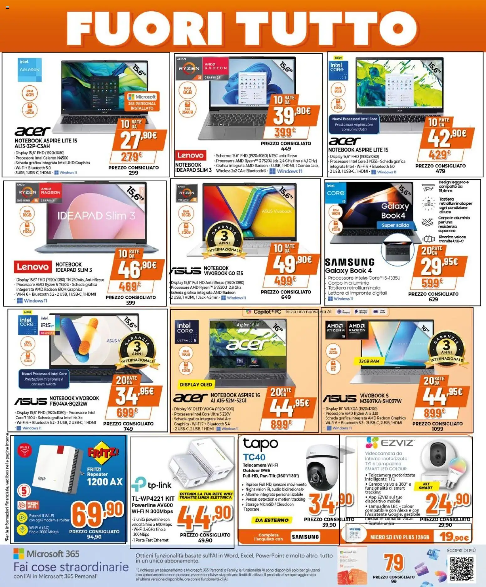 Volantino Expert del 15.01.2026 | Pagina: 8 | Prodotti: Schermo, Mobile, Audio, Samsung