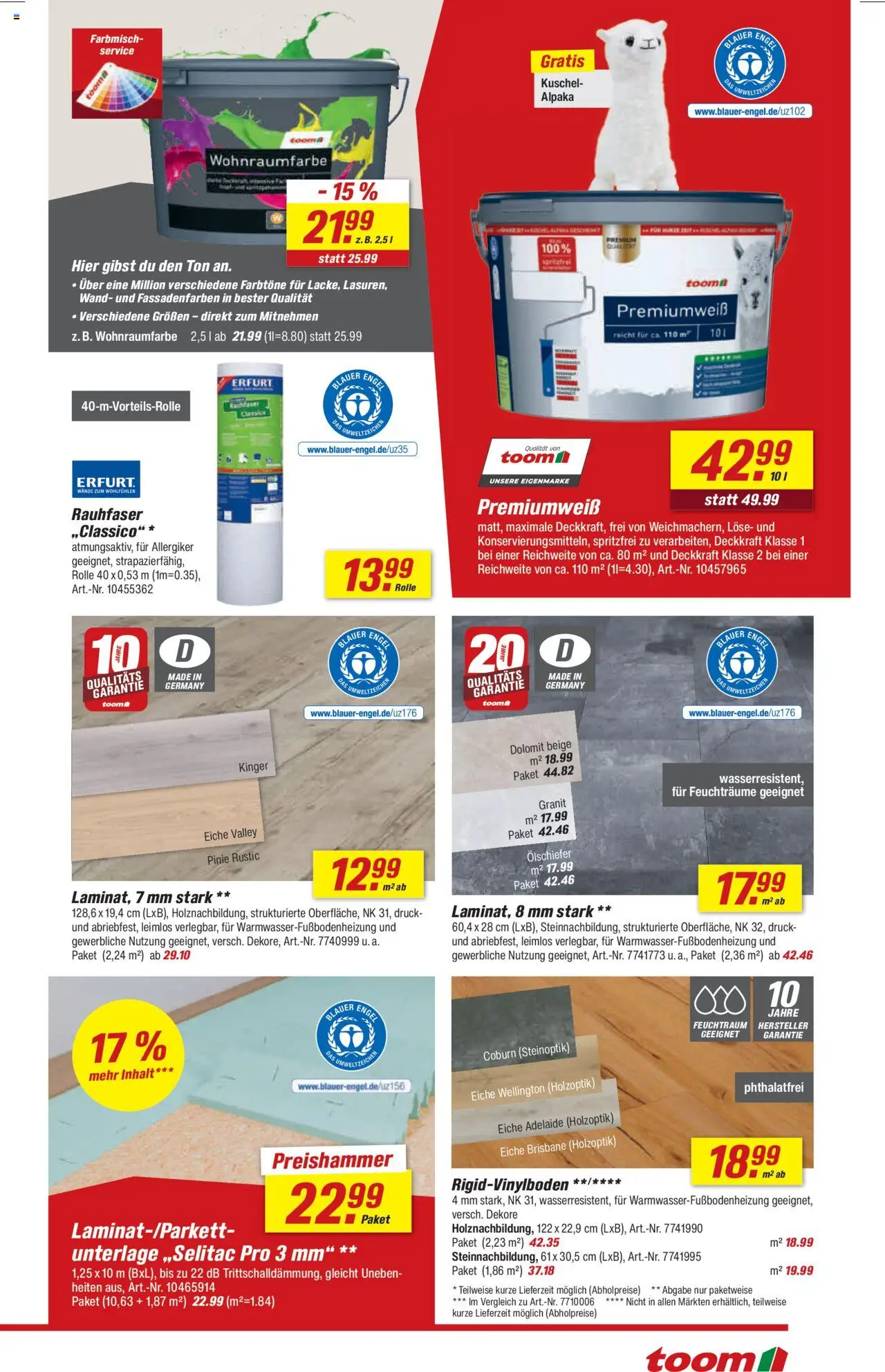 Toom Baumarkt Prospekt 	 – gültig ab 27.09.2025 | Seite: 7