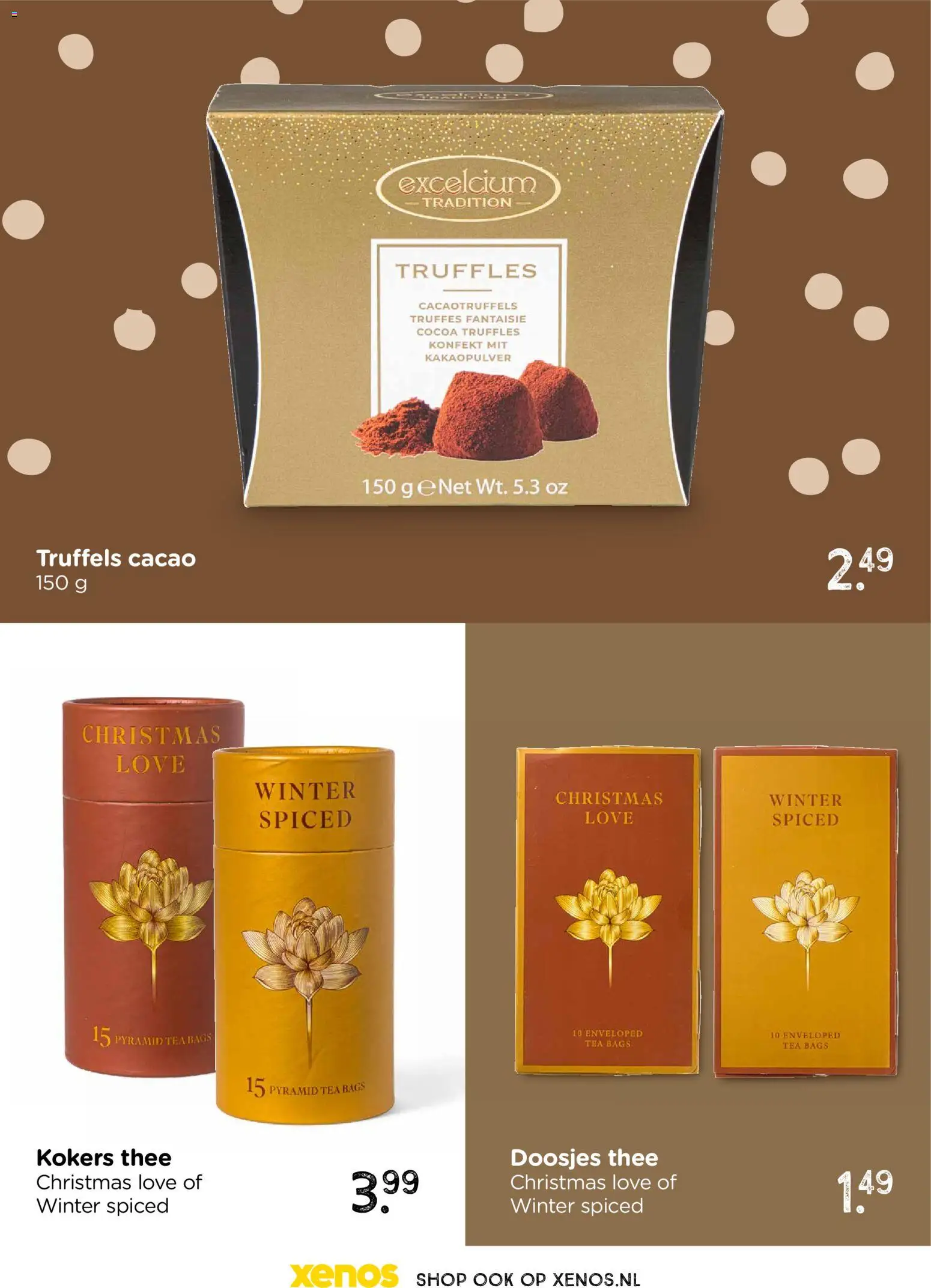 {H1} | Pagina: 17 | Producten: Thee, Fagyasztott gyümölcs