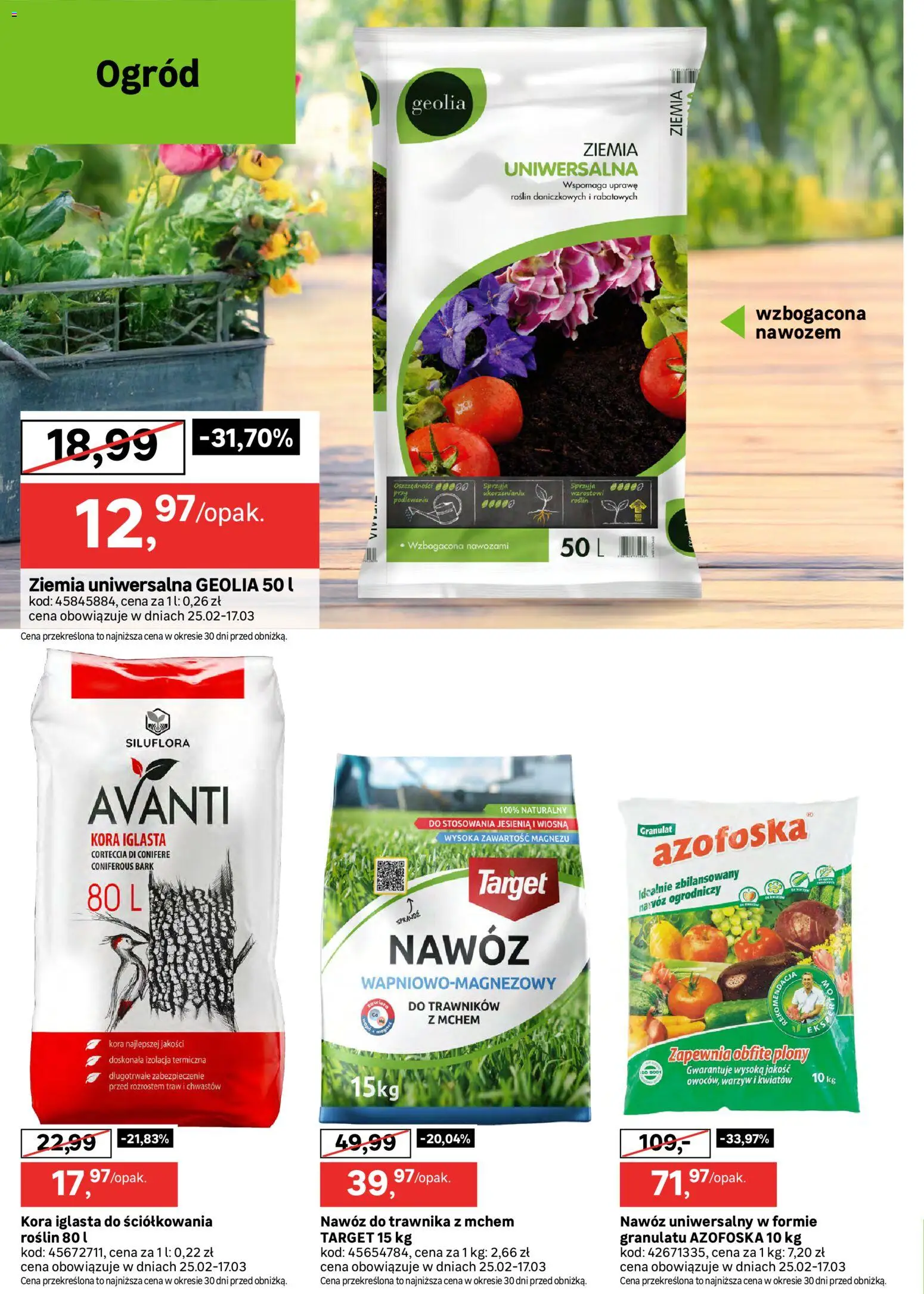 Leroy Merlin Gazetka od 25.02.2026 | Strona: 22 | Produkty: Ziemia uniwersalna, Ziemia