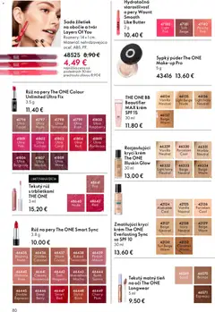 Oriflame leták platný od 04.03.2026 | Strana: 80 | Produkty: Púder, Rúž na pery, Krém