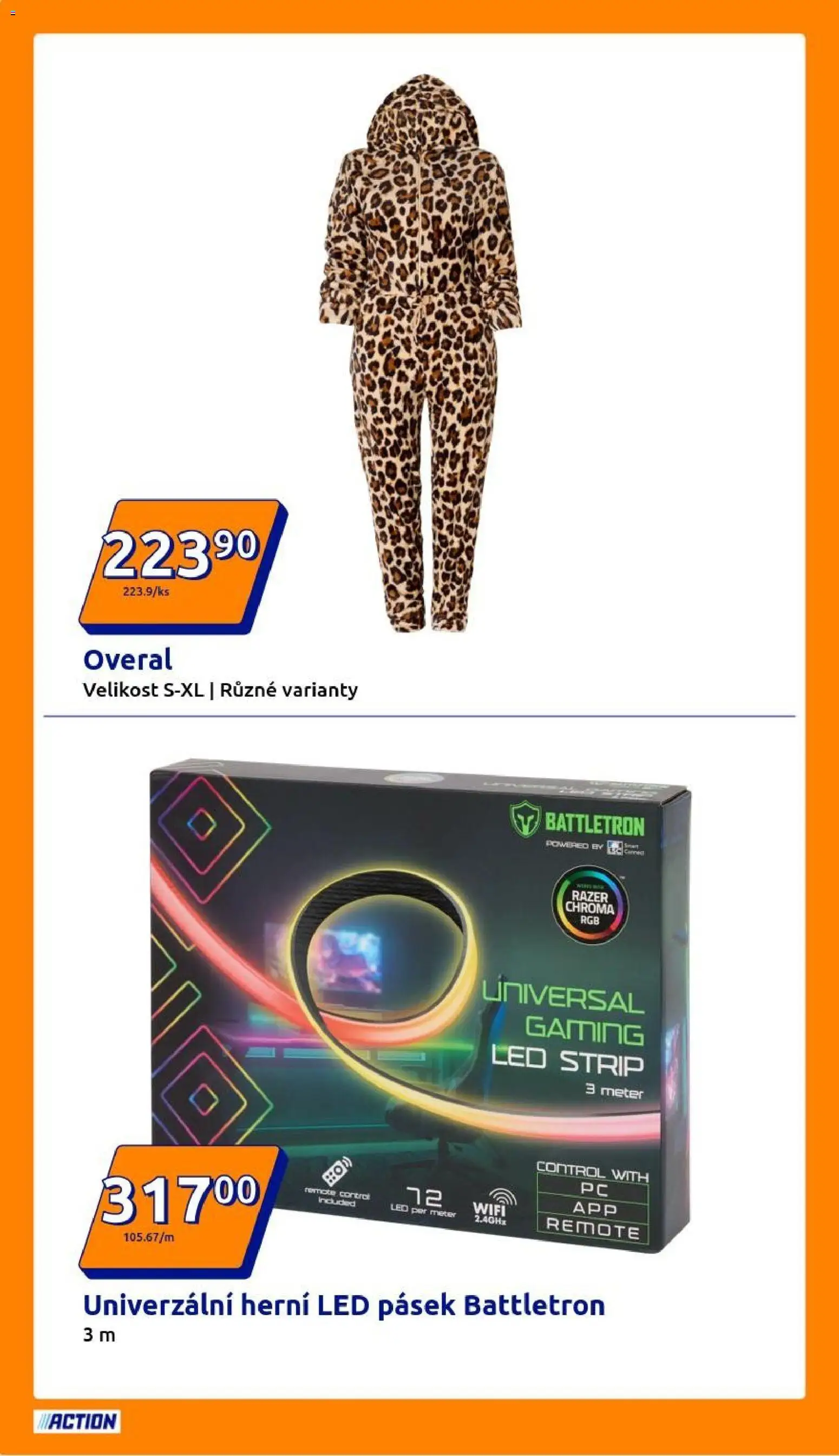 Action leták od 24.12.2025 | Strana: 12 | Produkty: Overal, LED pásek, LED