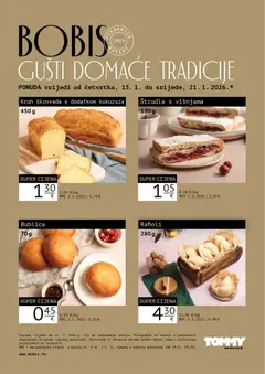 Tommy - Bobis Super ponuda - Pregled kataloga iz trgovine Tommy, vrijedi od 15.01.2026