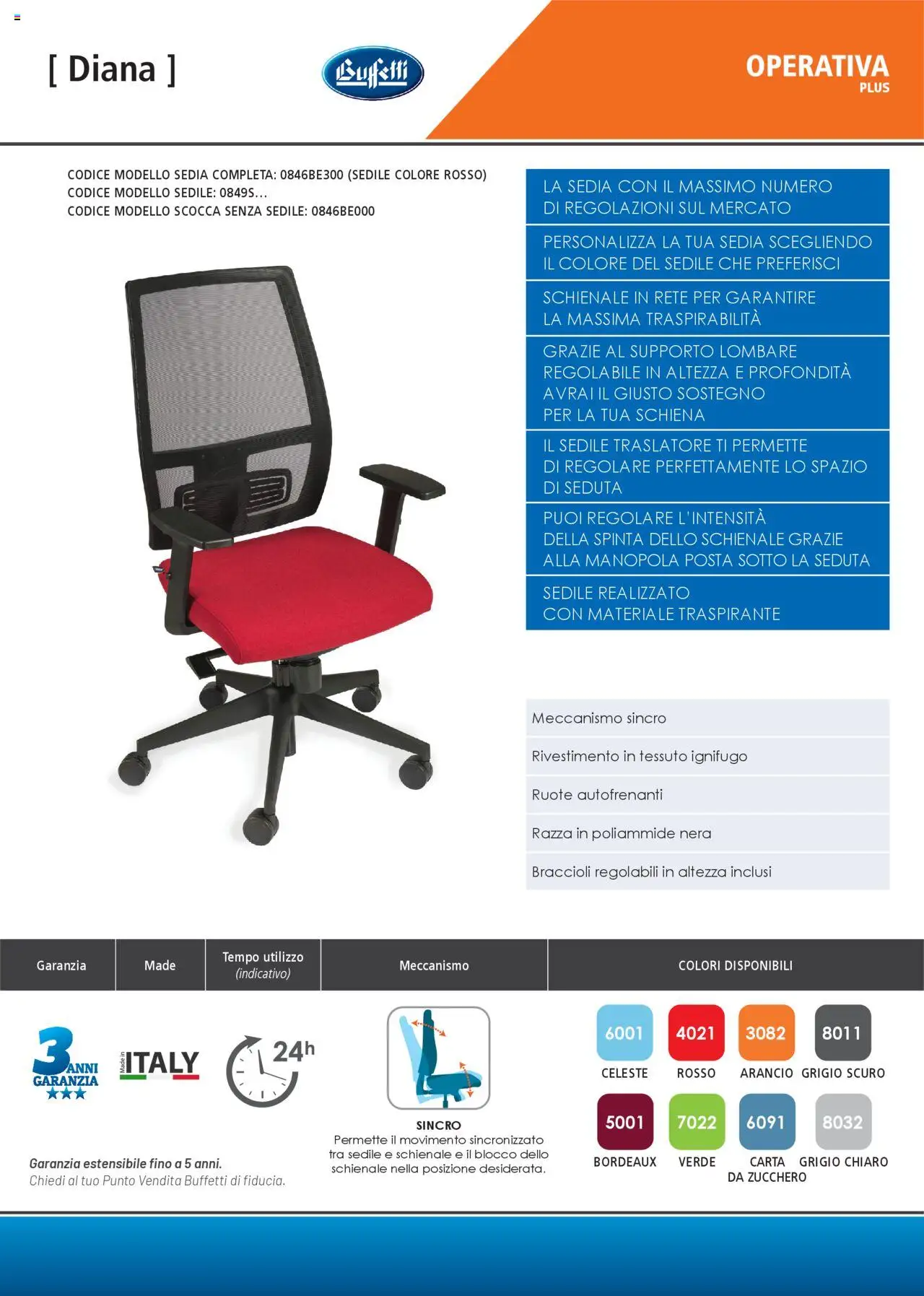 Volantino Buffetti del 28.06.2025 | Pagina: 125 | Prodotti: Braccioli, Zucchero, Sedia