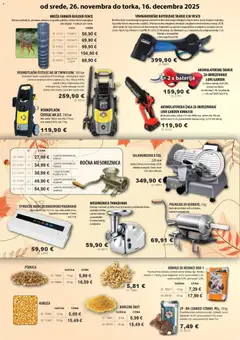 Živex katalog akcije – veljaven od 26.11.2025 | Stran: 6