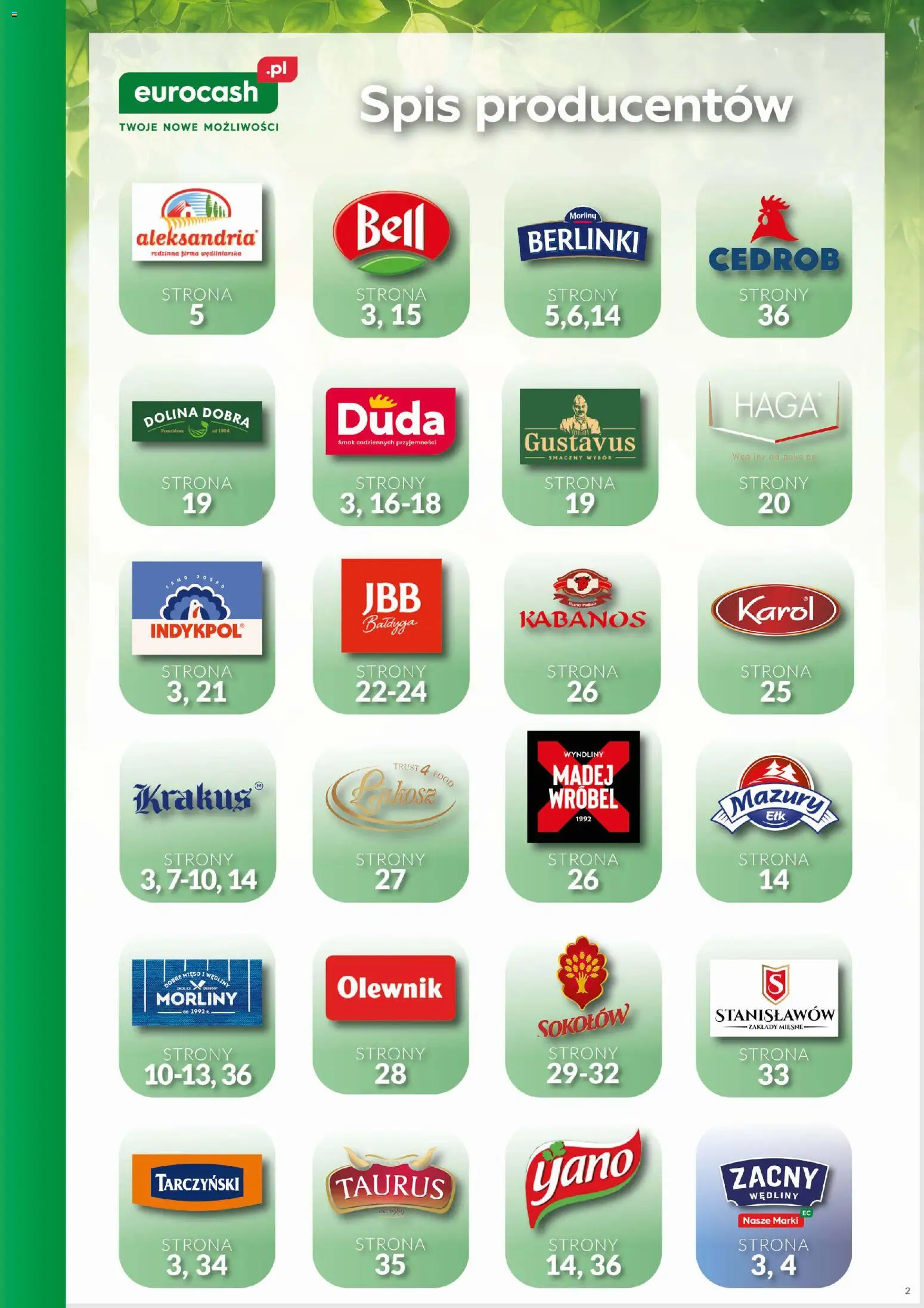 Eurocash Gazetka - Katalog Wędlin od 01.11.2025 | Strona: 2