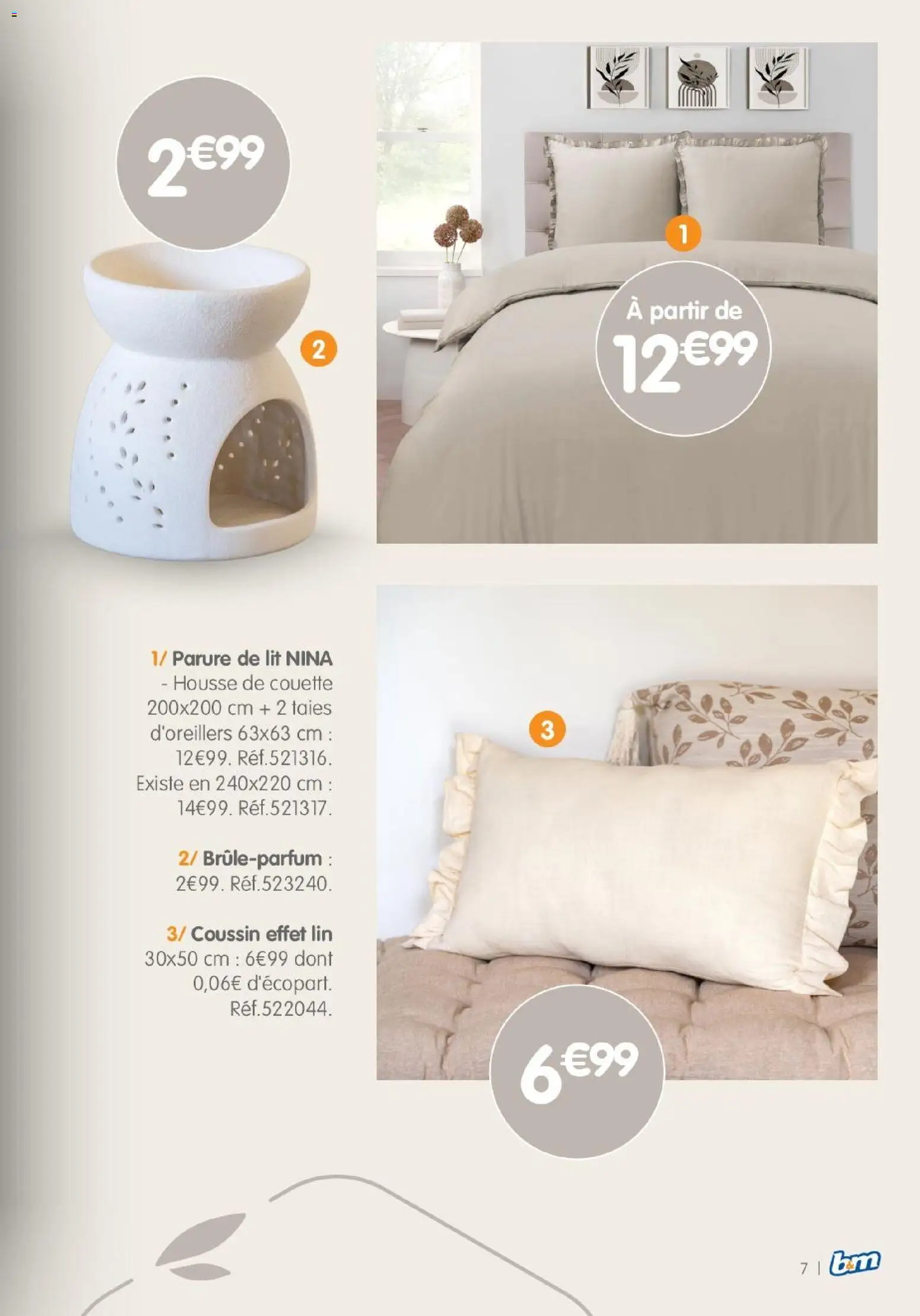 {H1} | Page: 7 | Produits: Parure de lit, Lit, Housse de couette, Couette