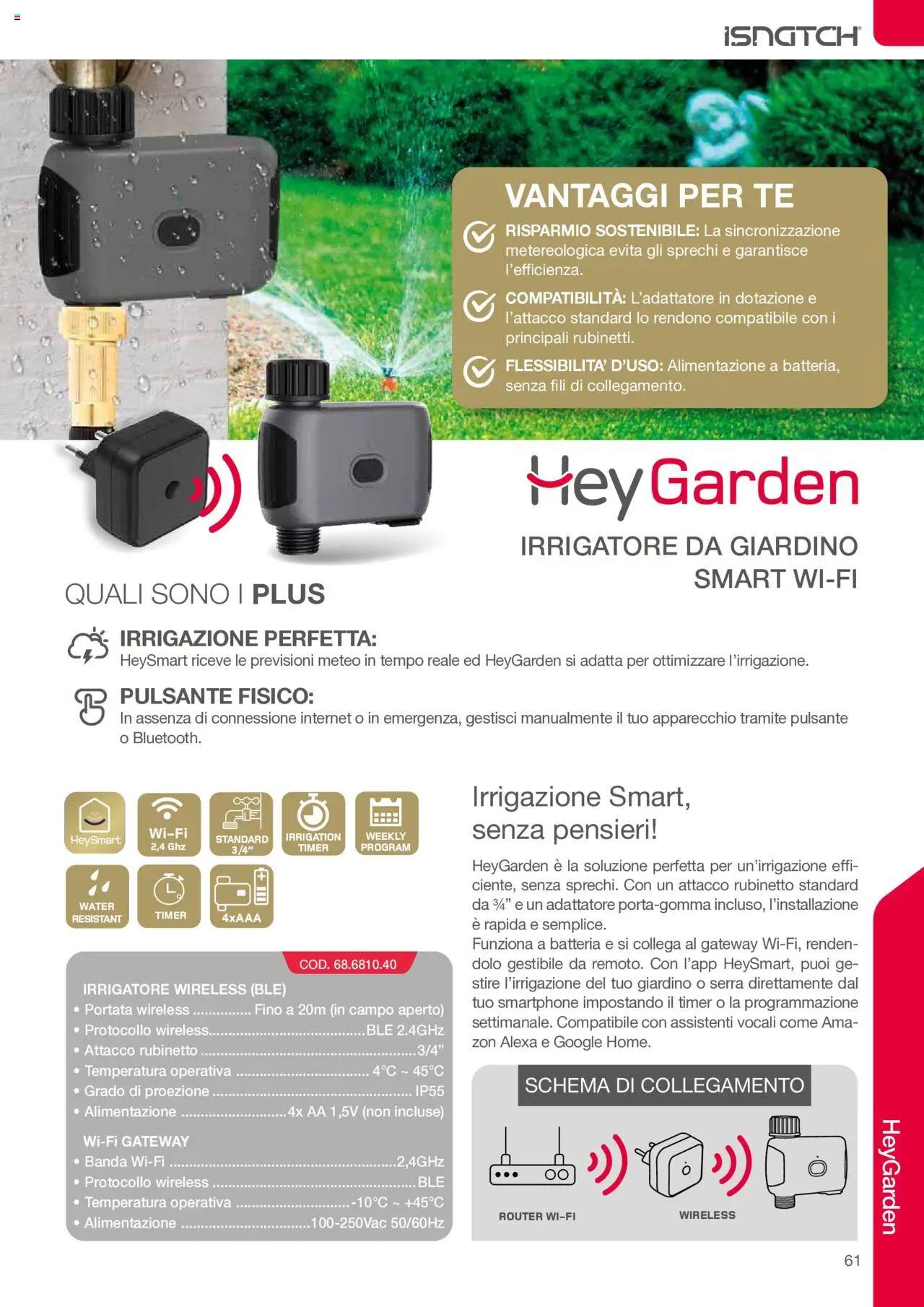 Volantino GBC del 29.04.2024 | Pagina: 61 | Prodotti: Tè, Smartphone, Irrigatore, Adattatore