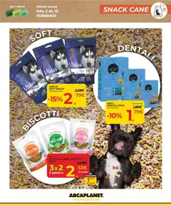 Anteprima del volantino Volantino Arcaplanet	 valido a partire dal 02.02.2026 | Pagina: 19 | Prodotti: Biscotti, Trota, Aneto, Agnello