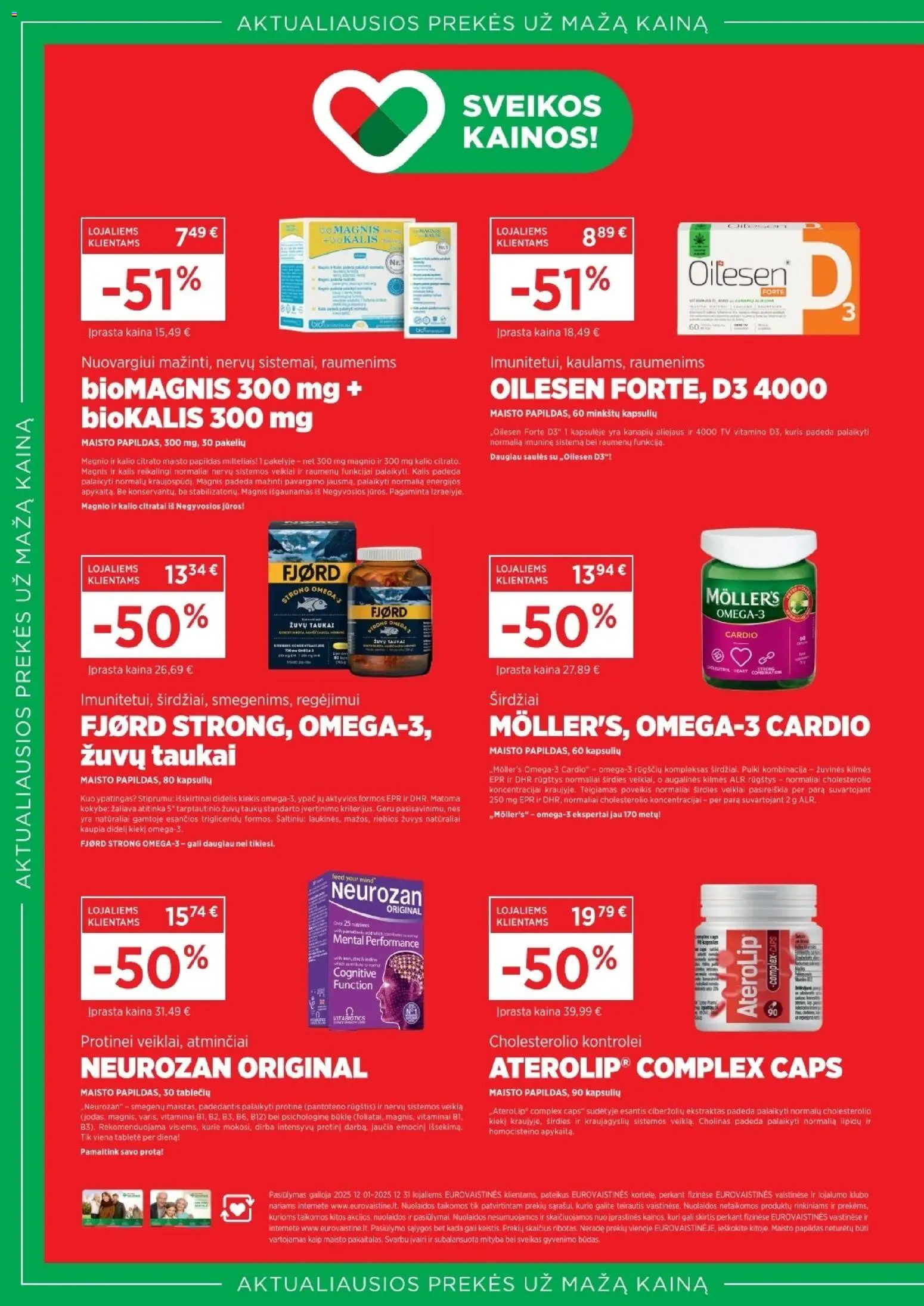EUROVAISTINĖ akcijos nuo 01.12.2025 | Puslapis: 4