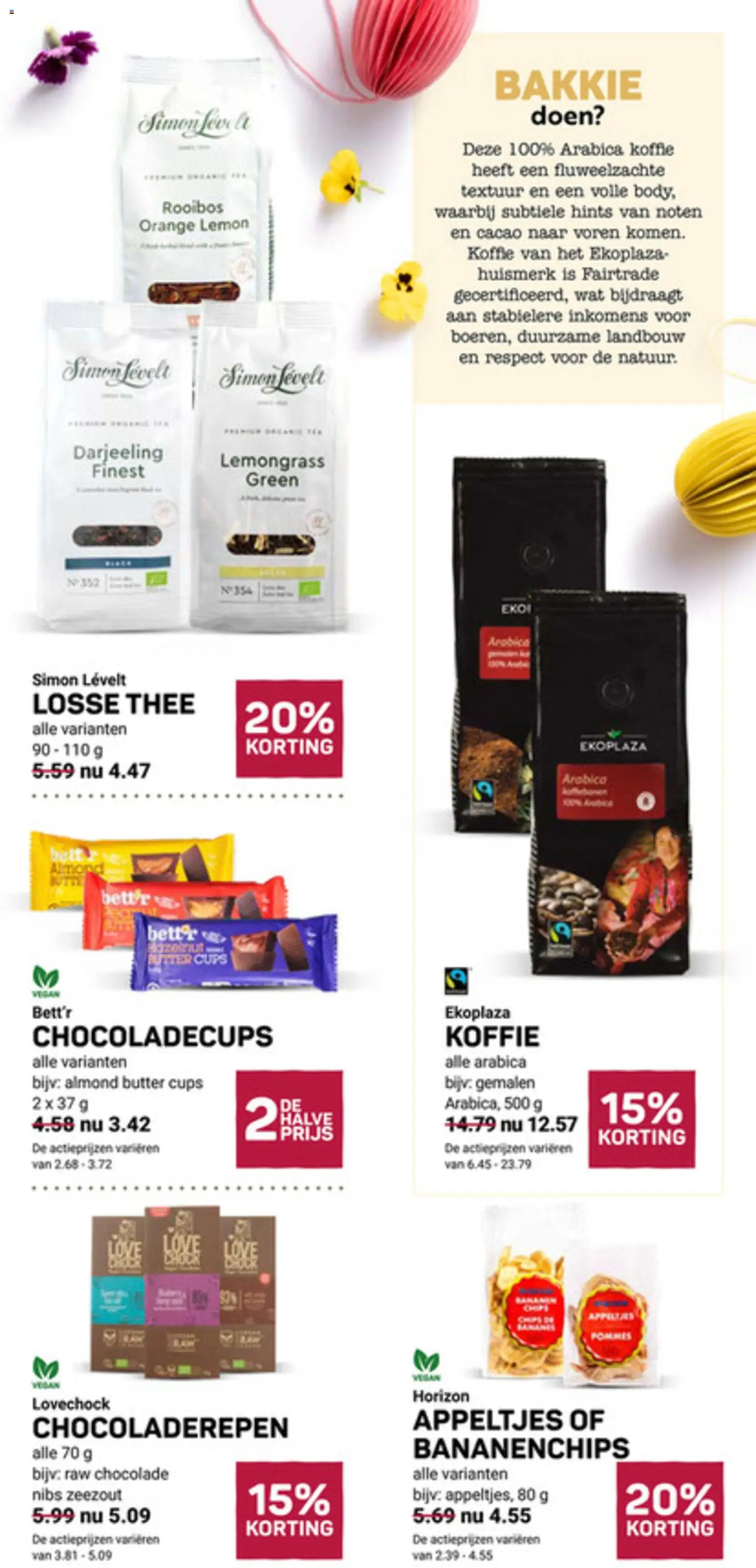 {H1} | Pagina: 9 | Producten: Koffie, Chocolade, Thee, Fagyasztott gyümölcs