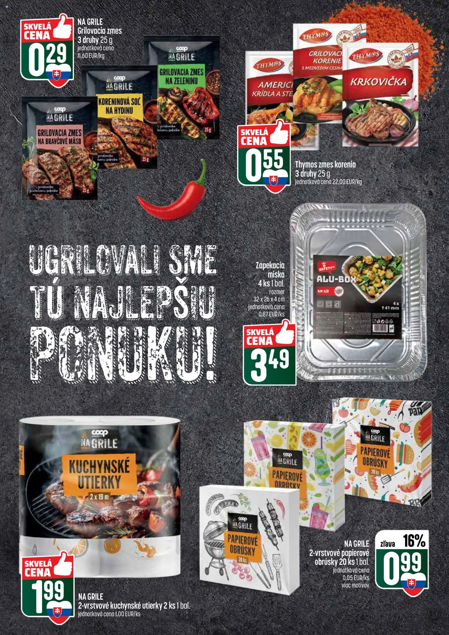 Nové COOP Jednota akcie – leták je platný od 30.04.2026 | Strana: 17 | Produkty: Krkovička, Bravčové mäso, Korenie, Soľ