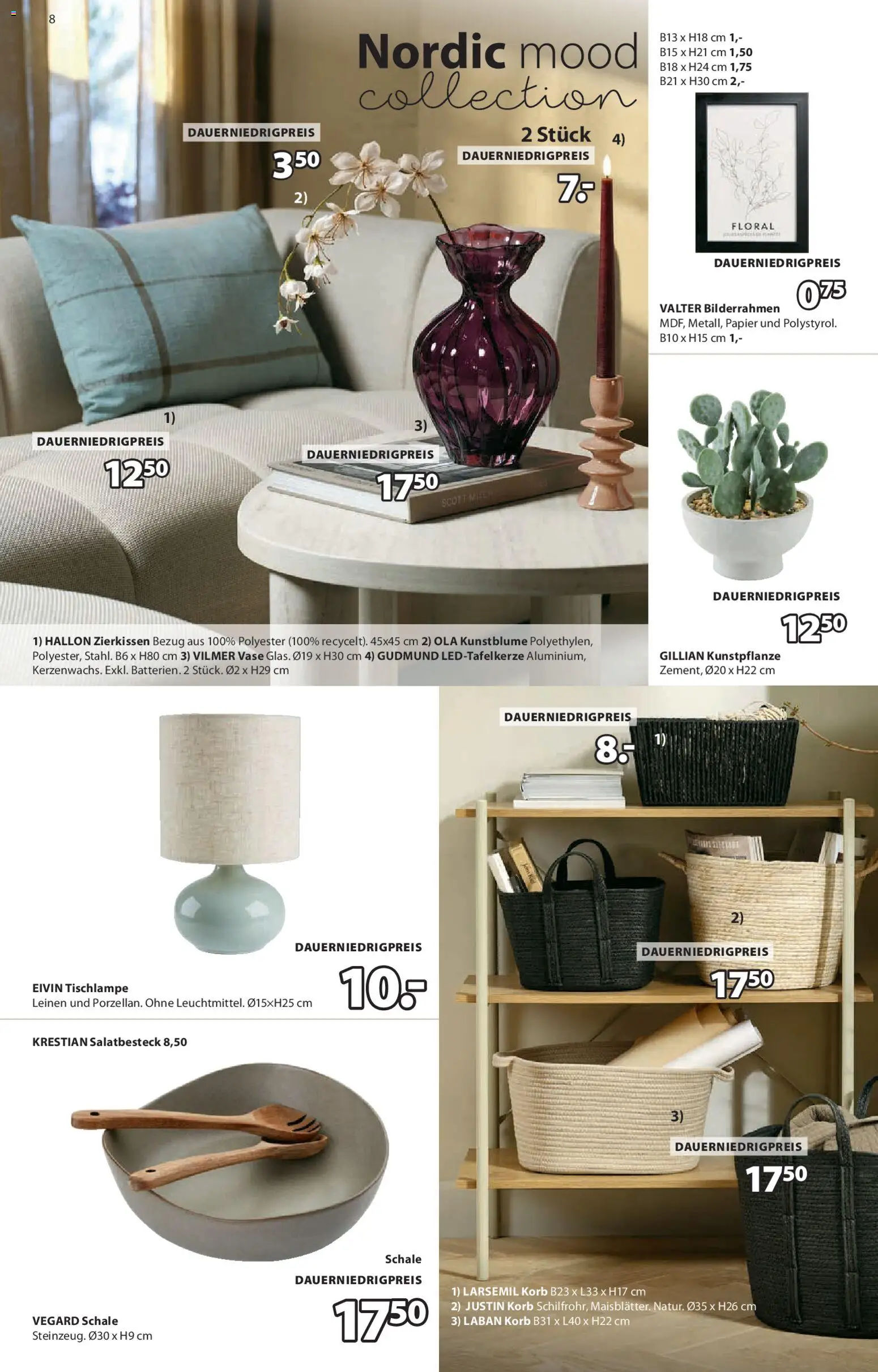JYSK Prospekt 	 – gültig ab 15.02.2026 | Seite: 8 | Produkte: Gewicht, Tisch, Stuhl