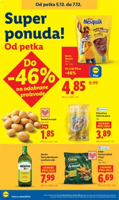 Monini Ekstra djevičansko maslinovo ulje, 1 l - Pregled kataloga iz trgovine Lidl, vrijedi od 01.12.2025 | Stranica: 86