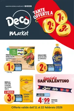 Anteprima del volantino Decò Market - Bari catalogo valido a partire dal 11.02.2026