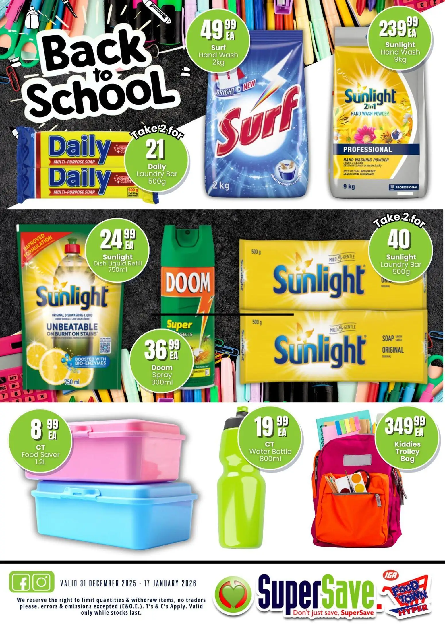 New Super Save catalogue – valid from 31.12.2025 | Page: 16 | Products: Fragrance, Powder, Washing powder, Dishwashing liquid