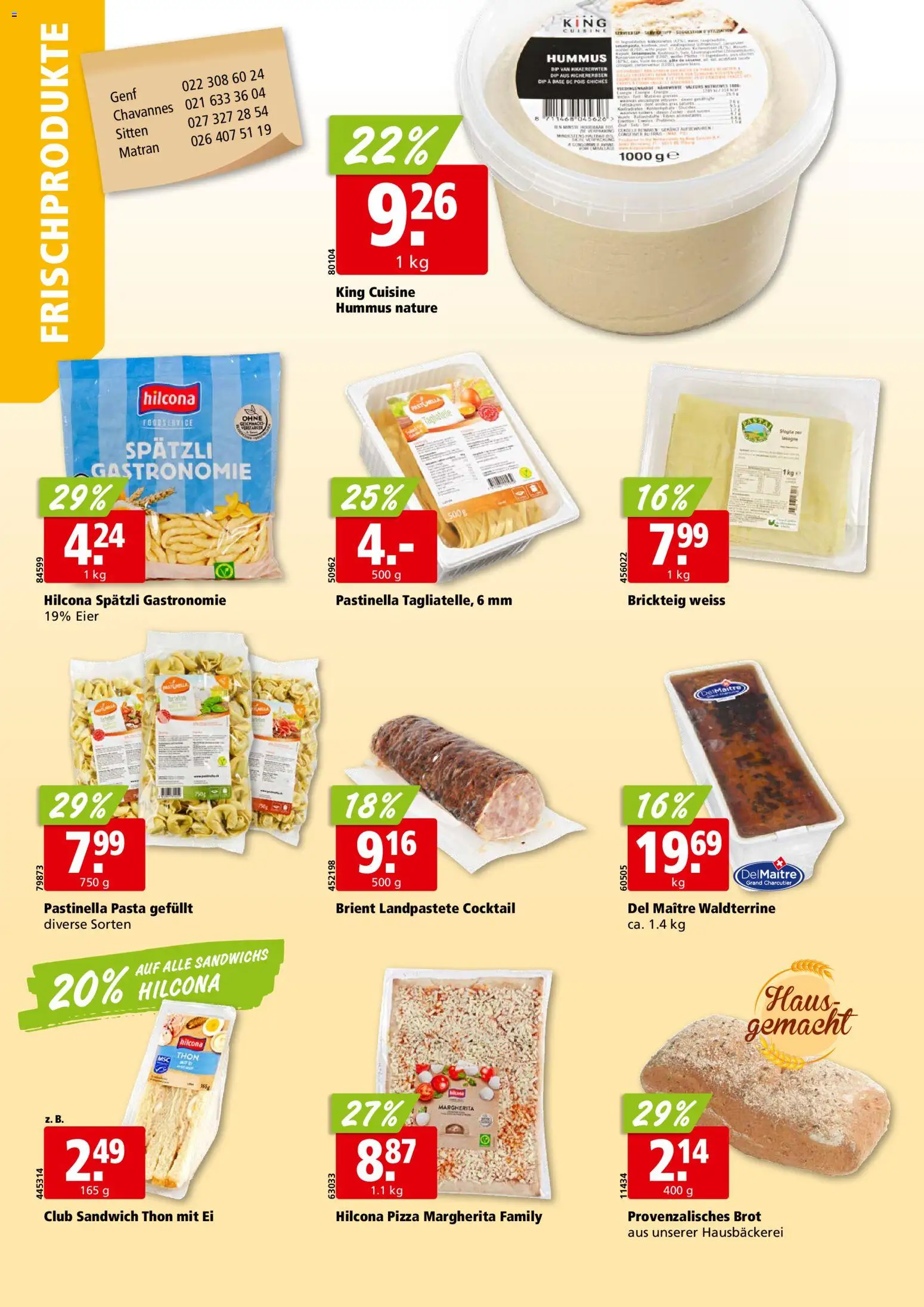 Aligro aktionen Chavannes, Matran, Genf, Sitten – gültig ab 27.05.2026 | Seite: 12 | Produkte: Eier, Brot, Pizza, Pasta