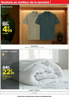  | Page: 92 | Produits: Polo, Enveloppe, La couette, Couette