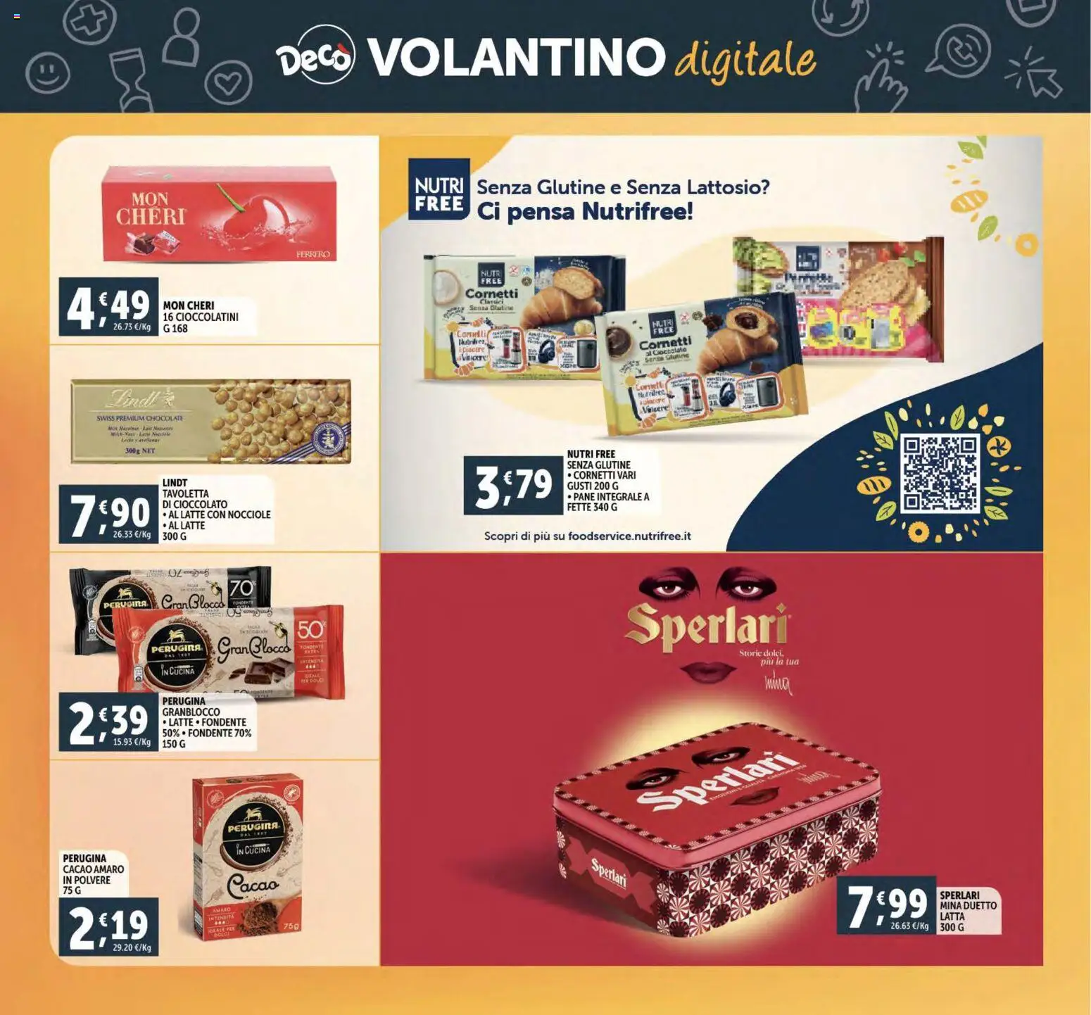 Volantino Decò del 02.12.2025 | Pagina: 33 | Prodotti: Pane, Nocciole, Cacao, Cioccolatini