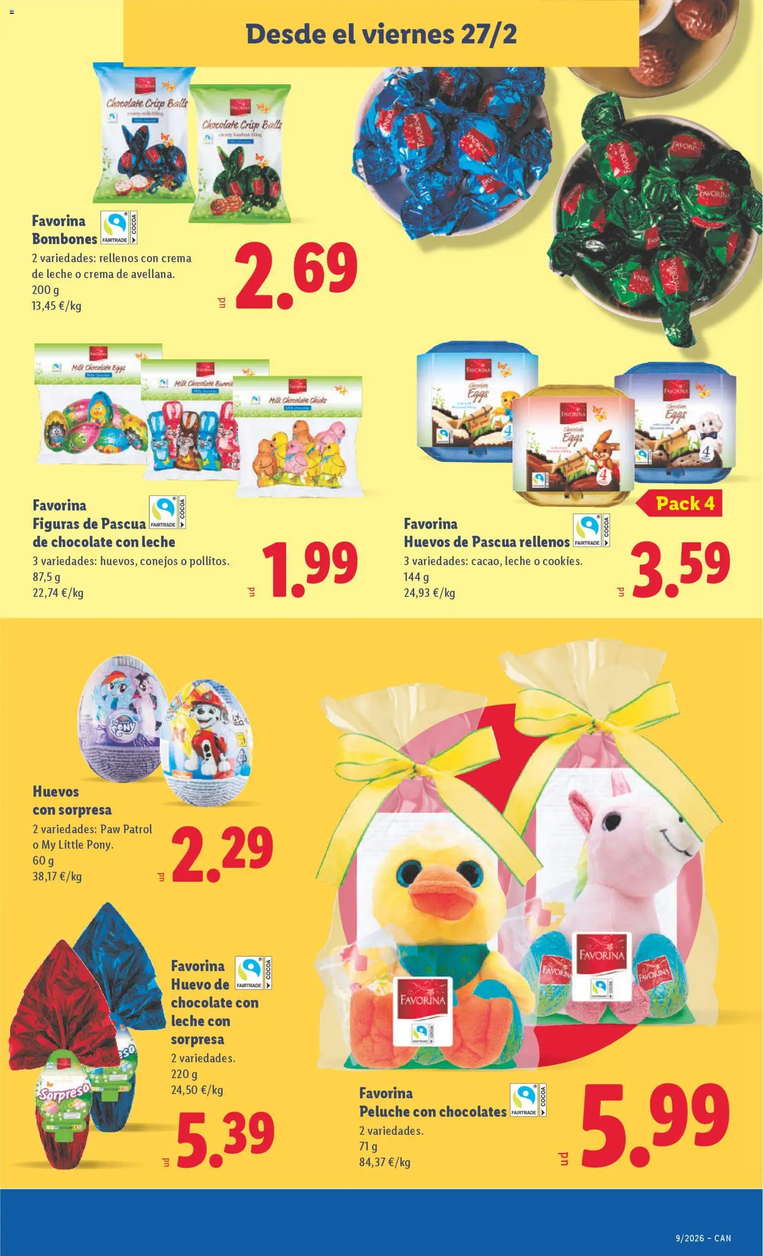 Lidl - Canarias │ válido desde el 23.02.2026 | Página: 29 | Productos: Laminate δάπεδα, Chocolate, Crema, Πάνες