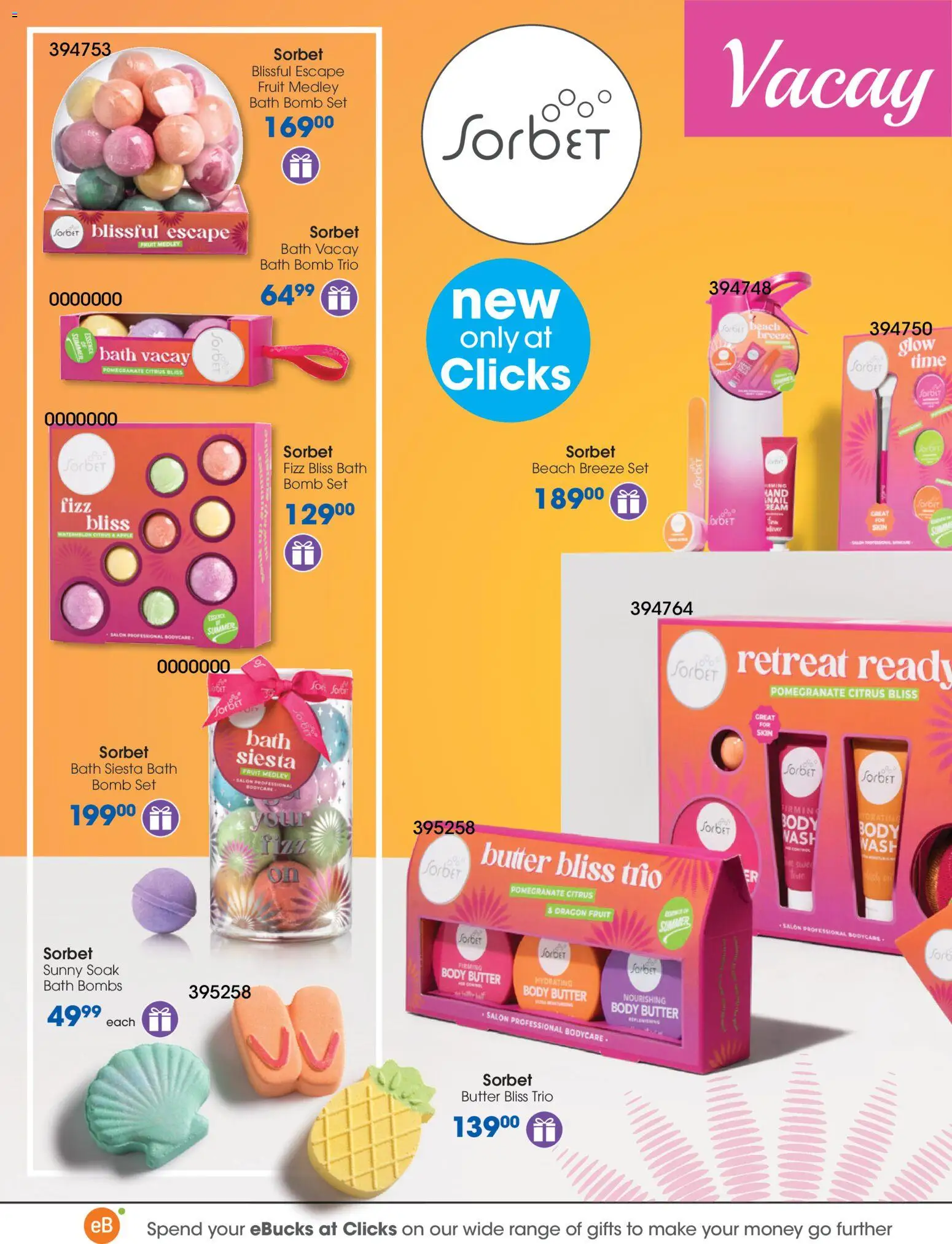 New Clicks catalogue – valid from 28.10.2025 | Page: 36 | Products: Body butter, Bath, Butter, Fruit