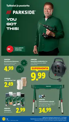 Lidl-mainoslehti voimassa 05.03.2026 alkaen | Sivu: 18 | Tuotteet: Pakkausteippi