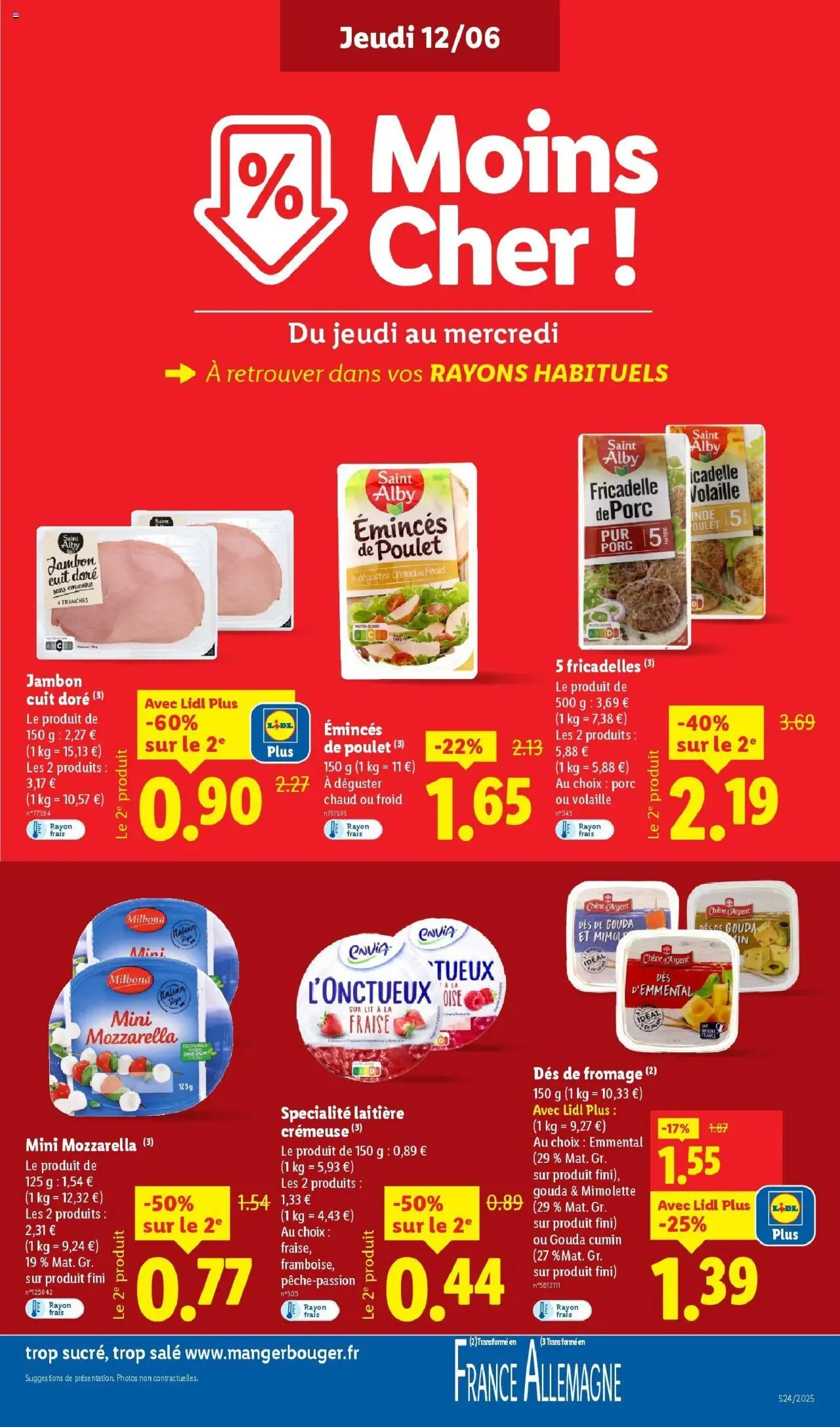  | Page: 11 | Produits: Fraise, Volaille, Emmental, Gouda