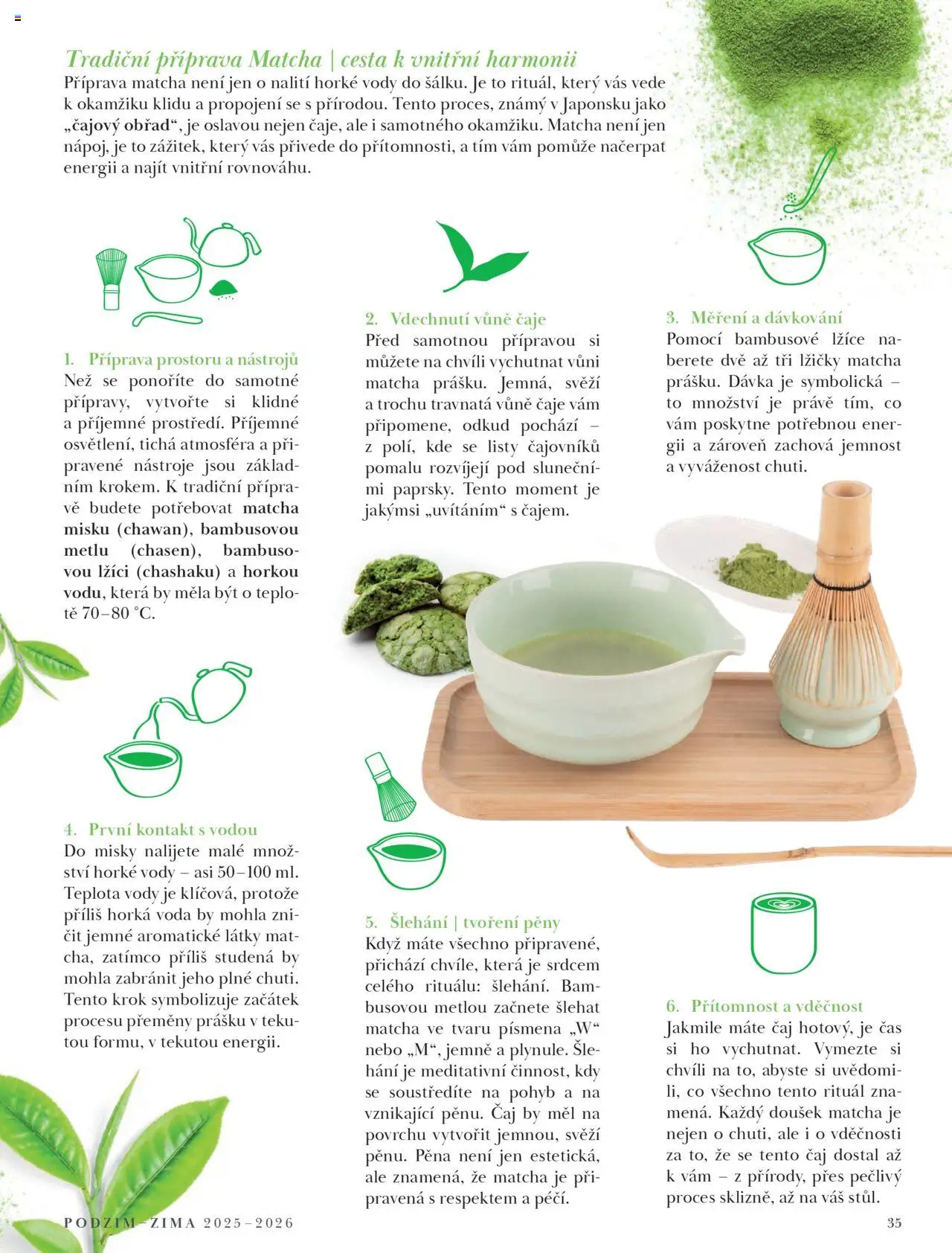 Orion katalog - Podzim/zima od 23.09.2025 | Strana: 35 | Produkty: Voda, Lžíce, Matcha, Čaje