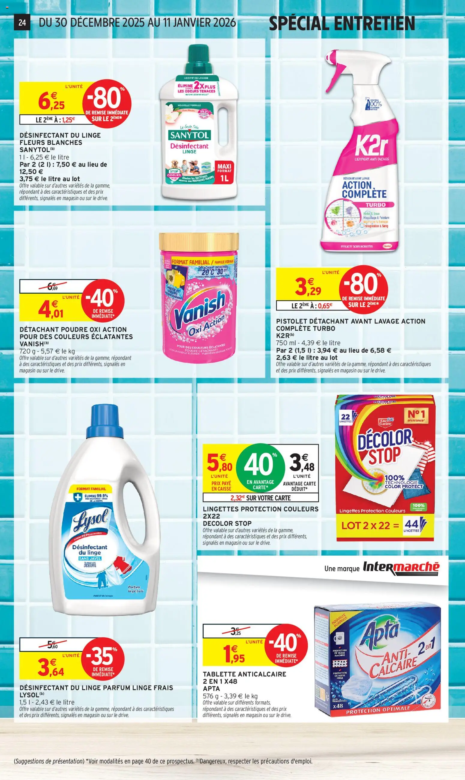 {H1} | Page: 24 | Produits: Tablette, Parfum, Détachant, Lessive