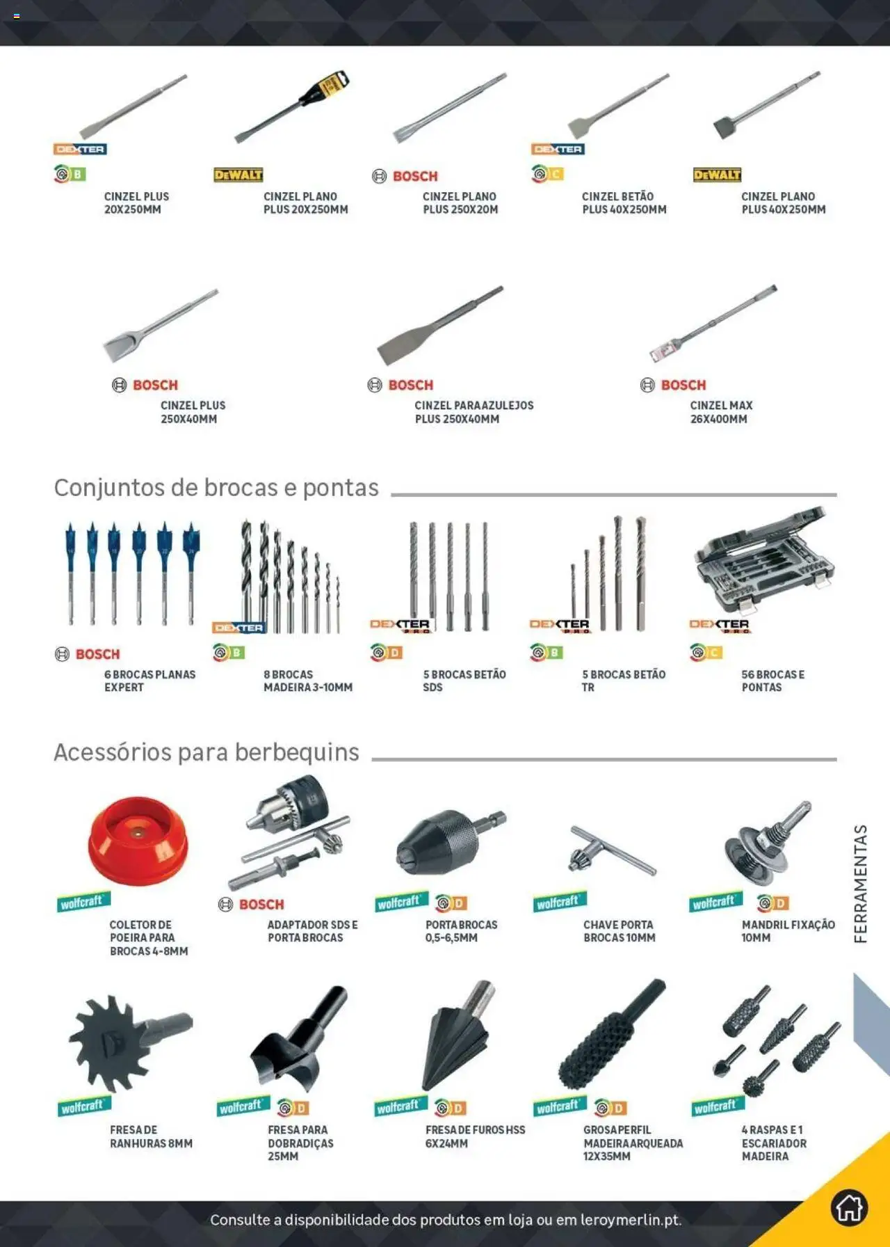 Leroy Merlin Catálogo │ válido de 18.11.2024 | Página: 339 | Produtos: Porta, Adaptador, Ferramentas