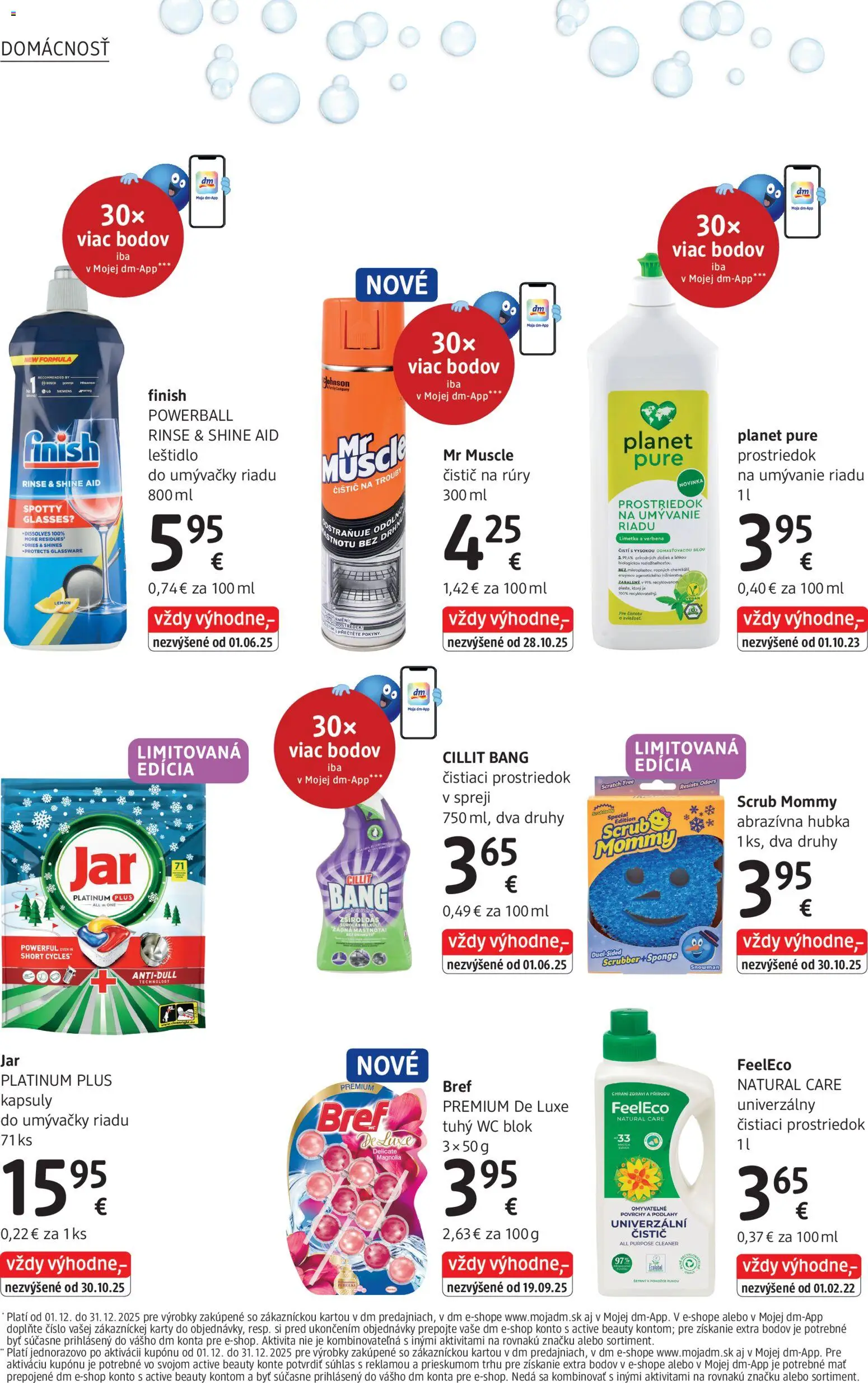 Nové dm drogerie akcie – leták je platný od 01.12.2025 | Strana: 30
